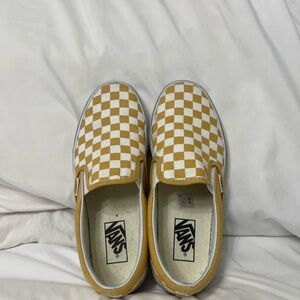 Checkerboard Vans Slip-On